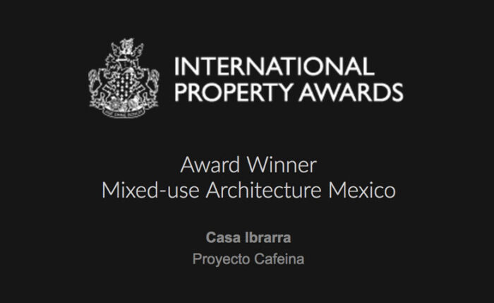 “Casa Ibarra” Award Winner: Mixed-use Architecture Mexico