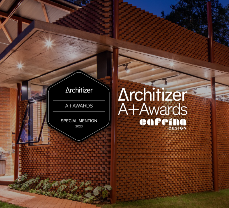 “Mención especial Architecture + Teamwork” en Architizer A+Awards 2023