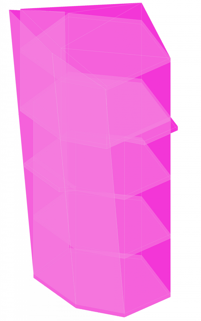 Volumetría Edificio Isometrico 01